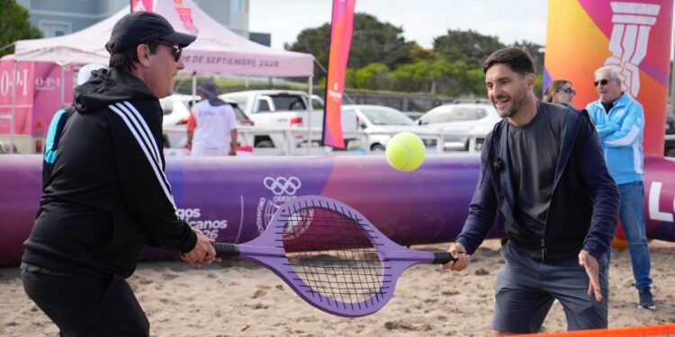 Pullaro en el lanzamiento de los Suramericanos en la Costa: “Santa Fe está viviendo una etapa distinta y los Juegos son parte de ese cambio”.