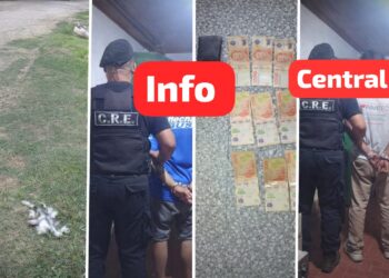 Aprehendieron a dos jóvenes con marihuana durante un patrullaje preventivo en Villa Ocampo.