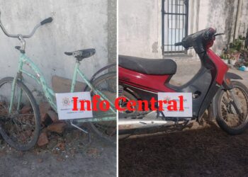  Menor aprehendido en Las Toscas por la sustracción de una motocicleta.