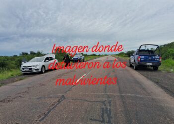 Violento asalto a un kiosco en Villa Ocampo: un herido de bala y tres aprehendidos.