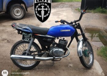 RECONQUISTA: APREHENDIDO TRAS INTENTAR FUGARSE EN MOTOCICLETA Y RESISTIR A LA AUTORIDAD.