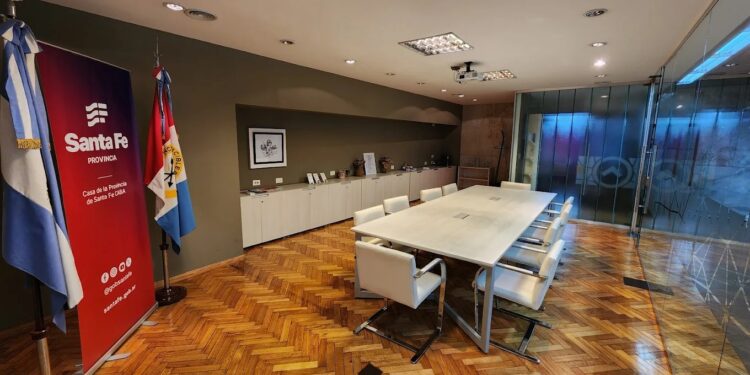 Presentación de la XIII Fiesta Nacional de los Humedales en la Casa de la Provincia de Santa Fe.