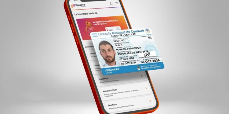 Territorio 5.0: las licencias de conducir digitales en la aplicación Mi Santa Fe ya tienen validez en la provincia.