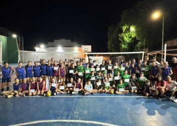 Se desarrolló la segunda y última fecha del Encuentro Infantil de Vóley en Villa Ocampo.