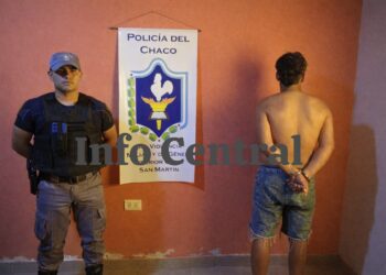 Gral. San Martín Chaco: detuvieron a un violento que intentó matar a su ex pareja y agredió a su hijo de 3 años.