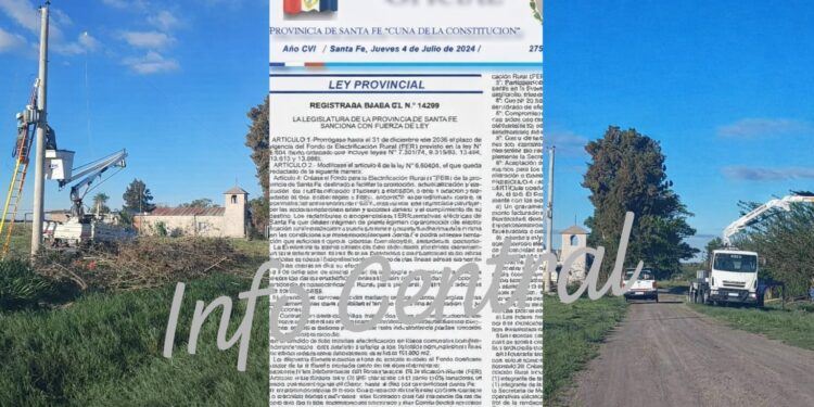 Tacuarendi: Lorena Cardozo confirmó avances en la electrificación rural del paraje La Hortensia.