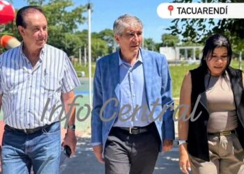  Tacuarendí recibió a ministros provinciales y consolida una agenda de obras clave.