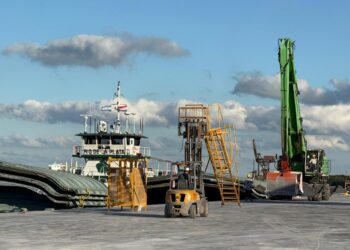 La operatoria de los puertos santafesinos continúa marcando récords históricos.