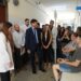Pullaro recorrió el hospital Cullen en Santa Fe y destacó el trabajo de sus equipos de alta complejidad.