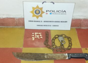 FLORENCIA: APREHENDEN A UN HOMBRE POR AMENAZAS CALIFICADAS, RESISTENCIA A LA AUTORIDAD Y TENENCIA DE ESTUPEFACIENTES.
