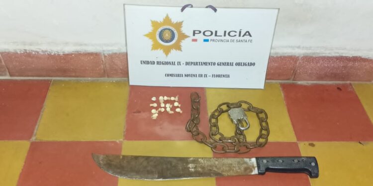 FLORENCIA: APREHENDEN A UN HOMBRE POR AMENAZAS CALIFICADAS, RESISTENCIA A LA AUTORIDAD Y TENENCIA DE ESTUPEFACIENTES.