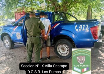 Los Pumas “de Villa Ocampo esclarecen un Hecho de Abigeato.