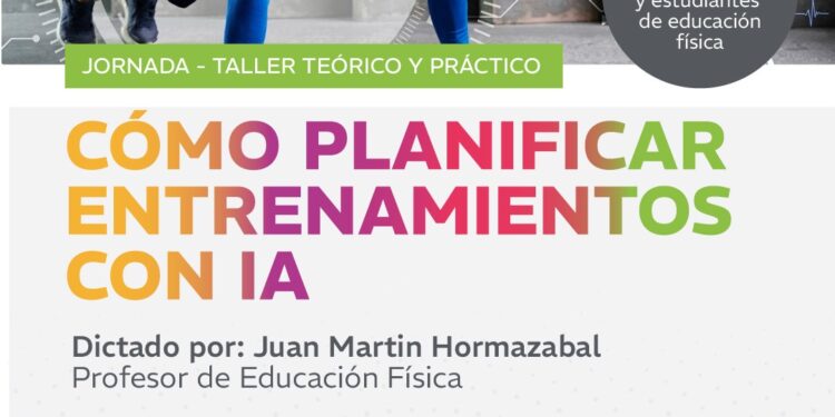 IA para entrenar mejor: jornada para profes y entrenadores en Reconquista.
