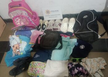  LAS TOSCAS: APREHENDIERON A UN JOVEN CON NUMEROSOS ELEMENTOS SUSTRAÍDOS.