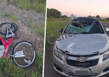 VILLA OCAMPO: JOVEN CICLISTA PERDIÓ LA VIDA TRAS SER EMBESTIDO POR UN AUTOMÓVIL.