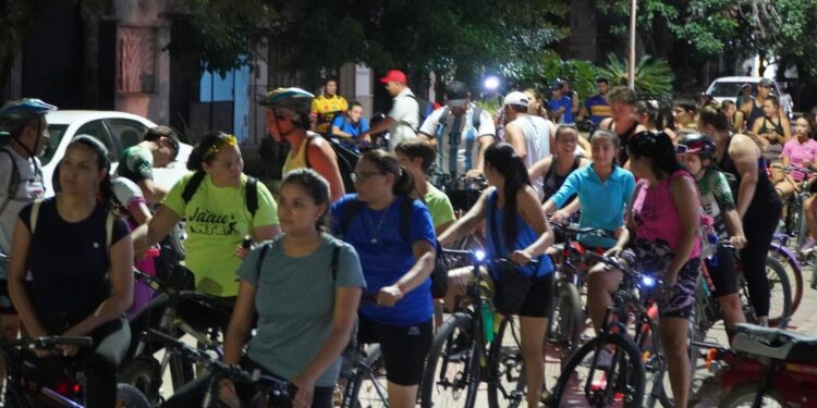 VILLA OCAMPO REALIZARÁ LA SEGUNDA BICICLETEADA NOCTURNA.
