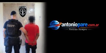  Cae en la vía pública un joven con pedido de captura por robo calificado.