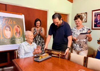 VILLA OCAMPO: DON FÉLIX BERTOS FUE DECLARADO “PERSONA ILUSTRE DE LA CIUDAD” EN EL MARCO DE SU 100° ANIVERSARIO.