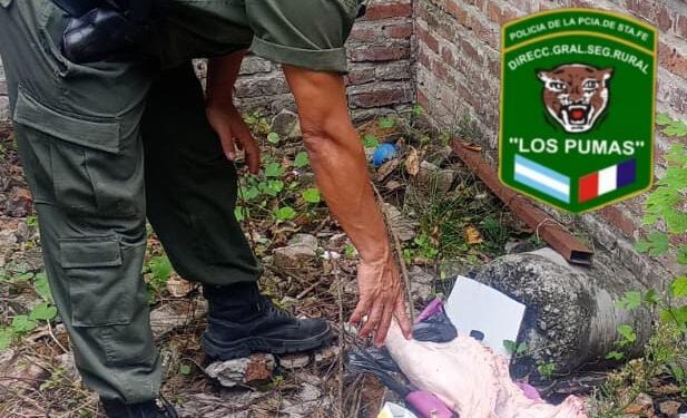 Los Pumas de Villa Ocampo esclarecen un hecho de Abigeato. 