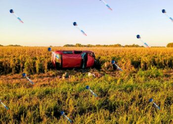 AVELLANEDA: VUELCO EN RUTA PROVINCIAL 31 SIN TERCEROS INVOLUCRADOS.