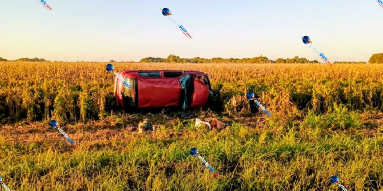 AVELLANEDA: VUELCO EN RUTA PROVINCIAL 31 SIN TERCEROS INVOLUCRADOS.