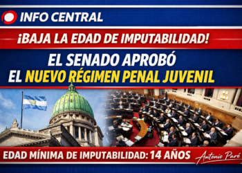 IMPUTABILIDAD: EL SENADO APROBÓ EL NUEVO RÉGIMEN PENAL JUVENIL.