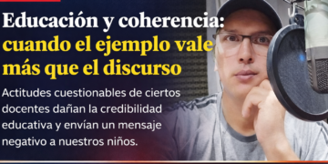 Educación y coherencia: cuando el ejemplo vale más que el discurso.