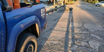 VILLA OCAMPO: Accidente de tránsito entre motocicleta y bicicleta, dos trasladados al SAMCO.