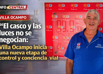 VILLA OCAMPO: Queremos una ciudad con orden y conciencia vial: Luis Cinzone explicó el nuevo plan de Inspectoría Municipal