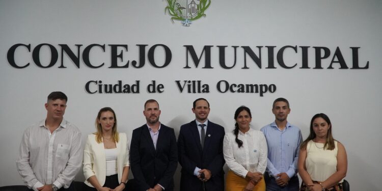 VILLA OCAMPO: SE INAUGURÓ EL 51° PERIODO DE SESIONES ORDINARIAS DEL CONCEJO MUNICIPAL .