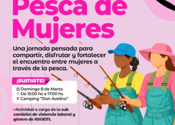 PESCA DE MUJERES: UNA PROPUESTA PARA COMPARTIR EN EL MARCO DEL DÍA INTERNACIONAL DE LA MUJER.