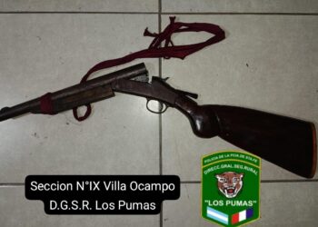 Villa Ocampo / Villa Ana – Procedimiento de la Guardia Rural “Los Pumas”.