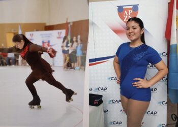 Patín Artístico: destacada participación de una patinadora ocampense en el inicio de los torneos 2026.