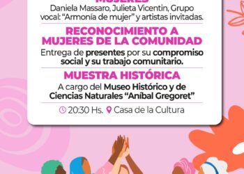 Villa Ocampo : Invitación especial a la comunidad a participar del Acto Central y actividades propuestas en el marco del Mes de la Mujer en la Casa de la Cultura.