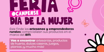 Villa Ocampo realizará una nueva edición de la Feria Ocampense por el Día de la Mujer.