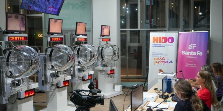 Créditos Nido: se desarrolla el 20° sorteo mensual.