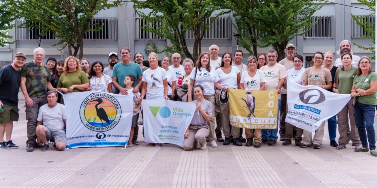 Villa Ocampo fue sede del Encuentro Regional de Clubes de Observadores de Aves del Litoral Sur.