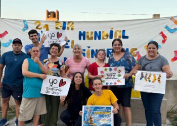 Villa Ocampo: Caminata aeróbica por la inclusión en el marco del Día Mundial del Síndrome de Down.