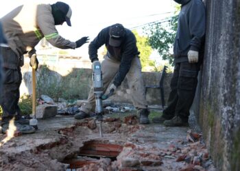 Rosario: el Gobierno Provincial derribó el búnker de venta de drogas número 110.