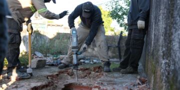 Rosario: el Gobierno Provincial derribó el búnker de venta de drogas número 110.