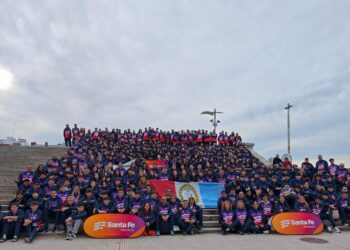Santa Fe recibió la Copa Campeón Nacional por su desempeño en los Juegos Nacionales Evita 2025.