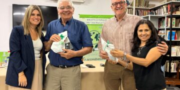 Mancini participó de actividades por el 24M.