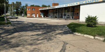 La Terminal de Ómnibus de Villa Ocampo ya se encuentra lista para su normal funcionamiento.
