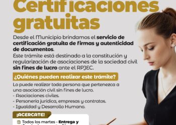 La Municipalidad de Villa Ocampo brinda el servicio gratuito de certificación de firmas y documentos.