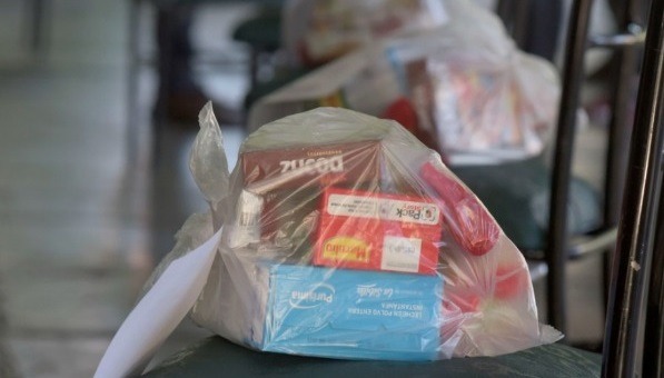 Villa Ocampo: Entrega de bolsones de asistencia alimentaria – Programa PROSONU.