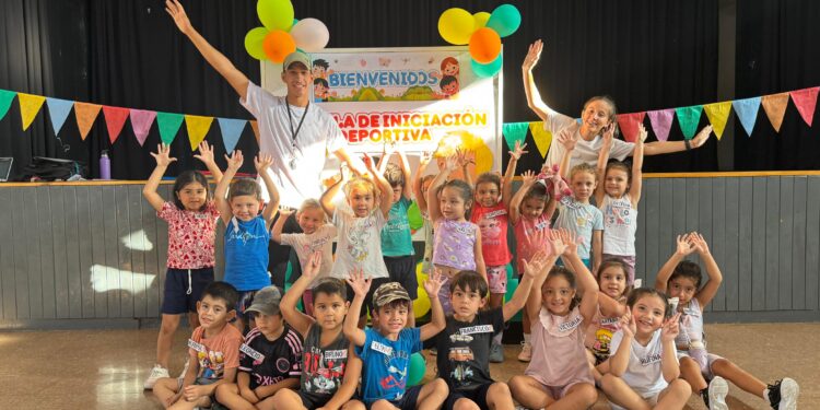 Comenzó la Escuela de Iniciación Deportiva en Villa Ocampo.