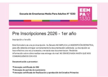 Educación: extienden hasta el 24 de marzo la preinscripción para la secundaria virtual en Santa Fe.