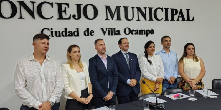Concejo Municipal de Villa Ocampo: Acto de apertura de la actividad legislativa 2026