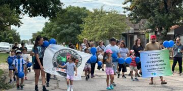 Villa Ocampo: La comunidad se movilizó por la inclusión en una jornada especial.