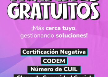 Continúan los trámites gratuitos en la oficina de la Diputada Mancini.